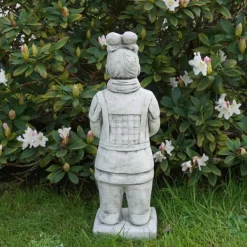 Gartendekoparadies Figures & Statues-Guerrier moyen en terre cuite
