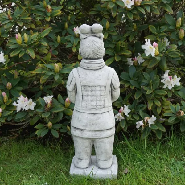Gartendekoparadies Figures & Statues-Guerrier moyen en terre cuite