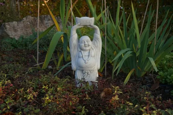 Gartendekoparadies Bouddhas-Happy Buddha : le moine au grand sourire