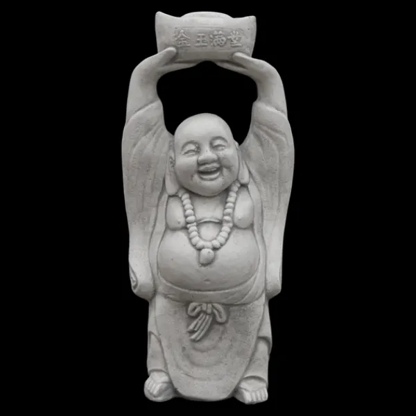 Gartendekoparadies Bouddhas-Happy Buddha : le moine au grand sourire