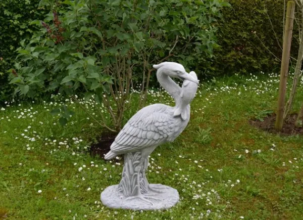 Gartendekoparadies Animaux-Héron géant