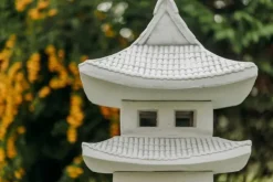 Gartendekoparadies Lanternes En Pierre-Immense salon de thé japonais