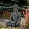 Gartendekoparadies Bouddhas-Immense statue de Bouddha de style antique