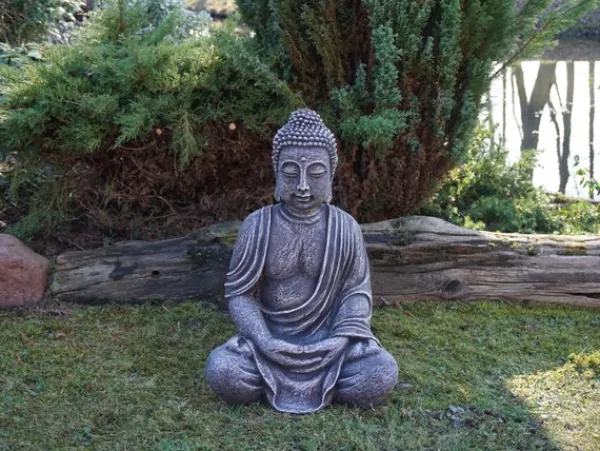 Gartendekoparadies Bouddhas-Immense statue de Bouddha de style antique