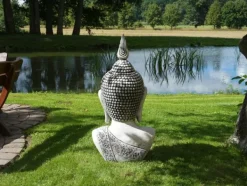 Gartendekoparadies Bouddhas-Imposant buste de bouddha