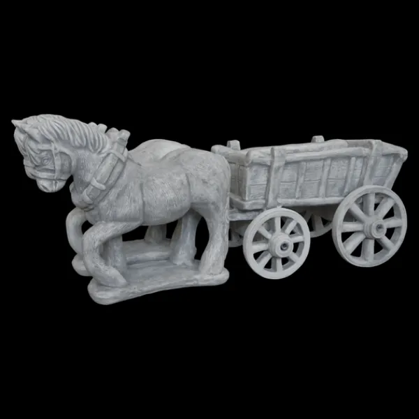 Gartendekoparadies Jardinières-Impressionnante équipe de chevaux