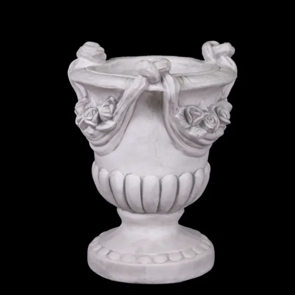 Gartendekoparadies Jardinières-Jardinière avec un motif de roses