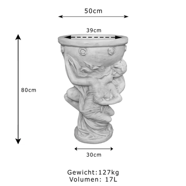 Gartendekoparadies Jardinières-Jardinière moderne : amoureux homme et femme