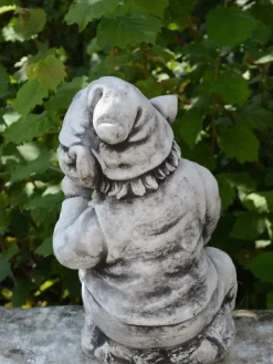 Gartendekoparadies Gnome-Je sais quoi: ce gnome ne partage pas de secrets