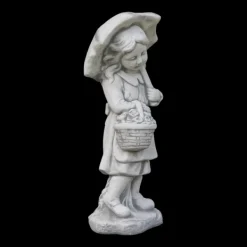 Gartendekoparadies Enfants & Anges-Jeune couple avec parapluie