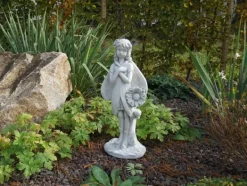 Gartendekoparadies Belle|Figures & Statues-Joli elfe au tournesol