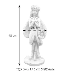 Gartendekoparadies Belle|Figures & Statues-Joli elfe au tournesol