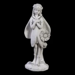 Gartendekoparadies Belle|Figures & Statues-Joli elfe au tournesol