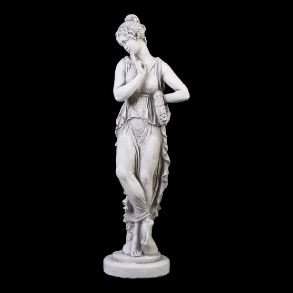 Gartendekoparadies Figures & Statues-La statue sensuelle de femme montre la figure