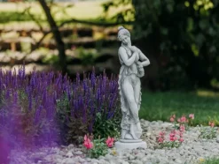 Gartendekoparadies Figures & Statues-La statue sensuelle de femme montre la figure