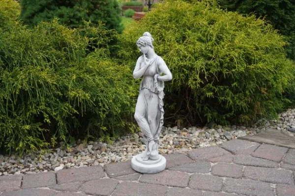 Gartendekoparadies Figures & Statues-La statue sensuelle de femme montre la figure