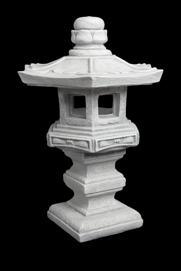 Gartendekoparadies Lanternes En Pierre-Lampe en pierre japonaise Tachi-gata