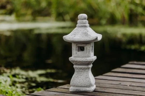 Gartendekoparadies Lanternes En Pierre-Lanterne en pierre japonaise Tachi-gata