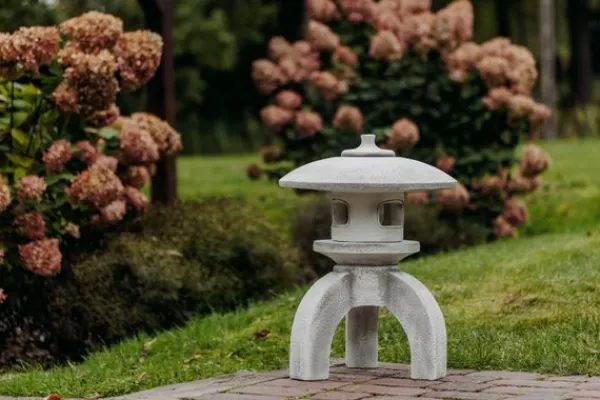 Gartendekoparadies Lanternes En Pierre-Lanterne en pierre Oki-gata-jukimi