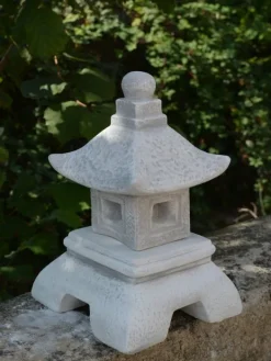 Gartendekoparadies Lanternes En Pierre-Lanterne japonaise en pierre Yukimi-gata