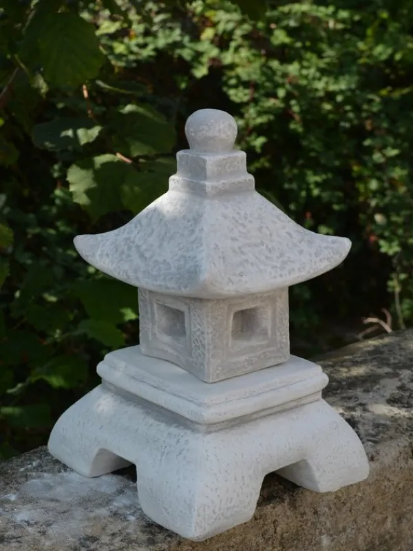 Gartendekoparadies Lanternes En Pierre-Lanterne japonaise en pierre Yukimi-gata