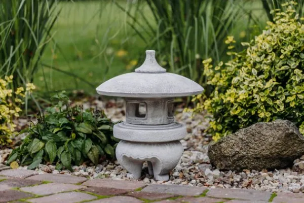 Gartendekoparadies Lanternes En Pierre-Lanterne japonaise en pierre Yukimi-gata