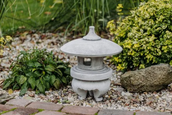 Gartendekoparadies Lanternes En Pierre-Lanterne japonaise en pierre Yukimi-gata