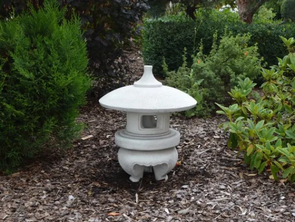 Gartendekoparadies Lanternes En Pierre-Lanterne japonaise en pierre Yukimi-gata