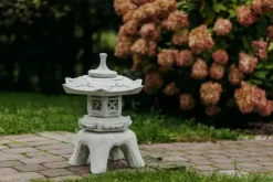 Gartendekoparadies Lanternes En Pierre-Lanterne japonaise en pierre de style Oki-gata