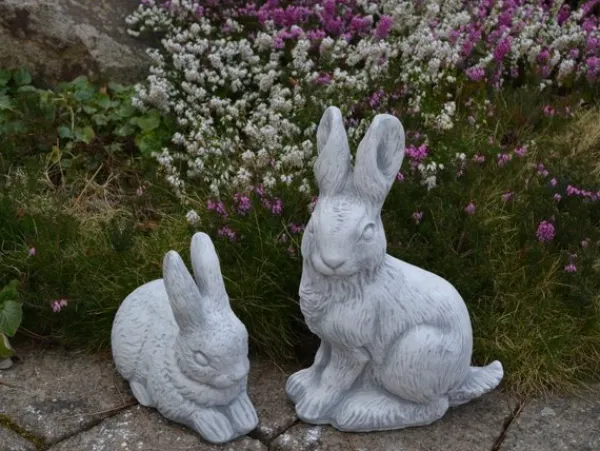 Gartendekoparadies Animaux-Lapin assis