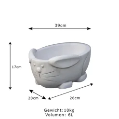 Gartendekoparadies Jardinières-Lapin bol de plantes de Pâques