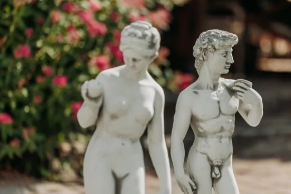 Gartendekoparadies Figures & Statues-Le célèbre David de Michel-Ange