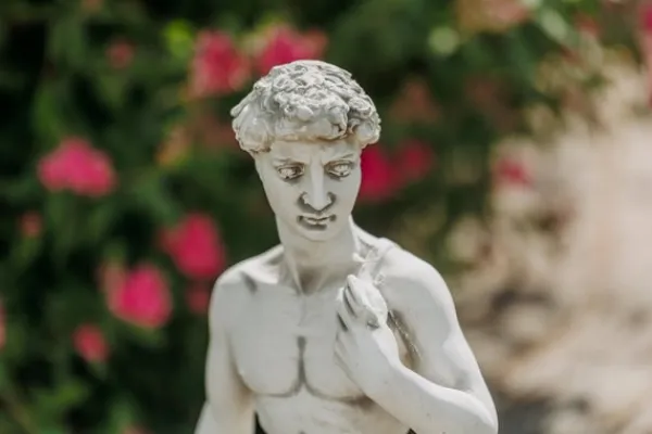 Gartendekoparadies Figures & Statues-Le célèbre David de Michel-Ange