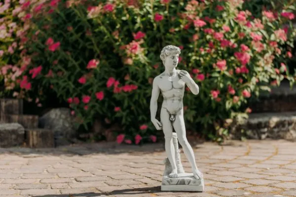 Gartendekoparadies Figures & Statues-Le célèbre David de Michel-Ange