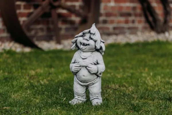 Gartendekoparadies Gnome-Le gnome comme un bon gars