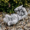 Gartendekoparadies Gnome-Le petit gnome - c'est un vrai paresseux