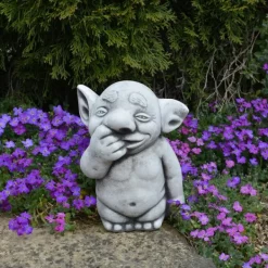 Gartendekoparadies Trolls-Le troll comme cure-nez