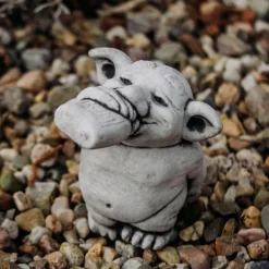 Gartendekoparadies Trolls-Le troll comme un nez de schnaps