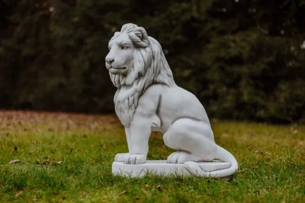 Gartendekoparadies Animaux-Lion énorme : Max tourné vers la gauche
