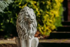 Gartendekoparadies Animaux-Lion tourné vers la gauche