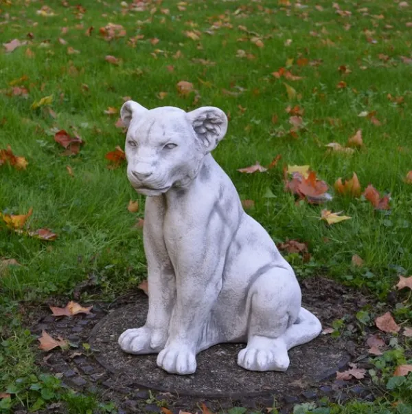 Gartendekoparadies Animaux-Lionne puissante