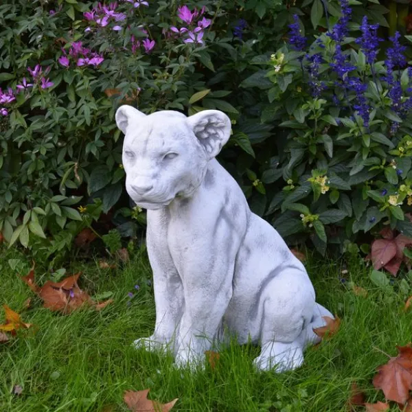 Gartendekoparadies Animaux-Lionne puissante