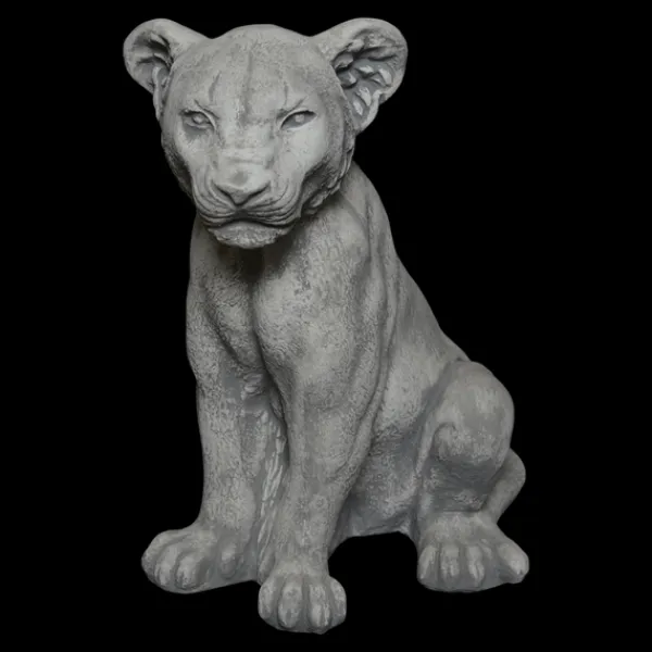 Gartendekoparadies Animaux-Lionne puissante