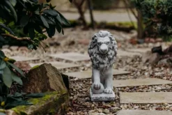 Gartendekoparadies Animaux-Lions avec ballon à droite