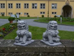 Gartendekoparadies Animaux-Lions gardiens chinois : Chiens Shishi Fu
