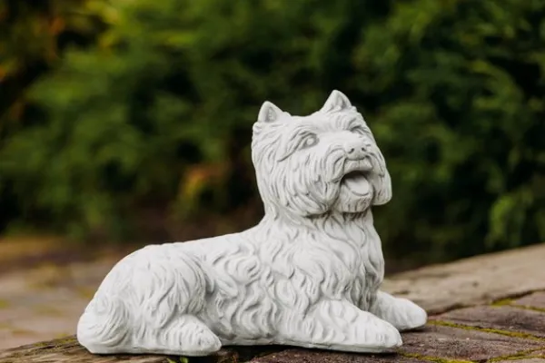 Gartendekoparadies Animaux-Loyal Highland Terrier