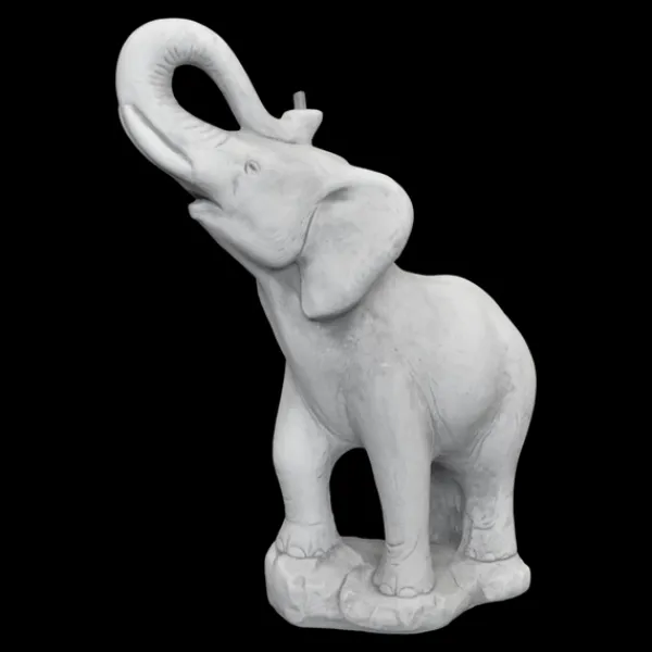 Gartendekoparadies Animaux-Éléphant qui trompe