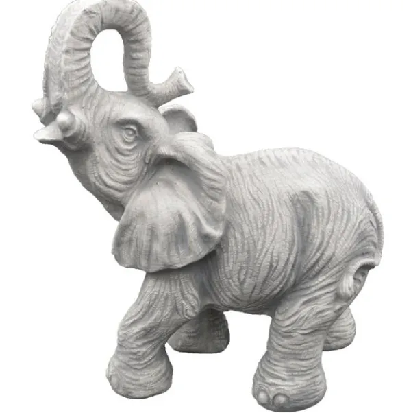 Gartendekoparadies Animaux-Éléphant trompette