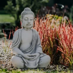 Gartendekoparadies Bouddhas-L'énorme statue de Bouddha montre rapidement son effet