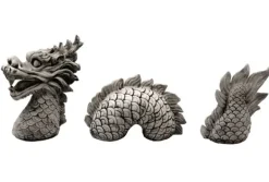 Gartendekoparadies Animaux-Énorme dragon chinois en trois parties